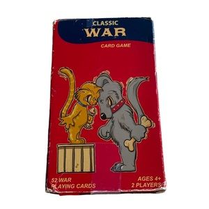 Vintage Classic War Card Game Original Box Sealed Cards Fundex Retro COLLECTORS